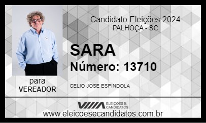 Candidato SARA 2024 - PALHOÇA - Eleições