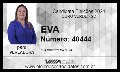 Candidato EVA 2024 - OURO VERDE - Eleições