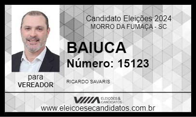 Candidato BAIUCA 2024 - MORRO DA FUMAÇA - Eleições