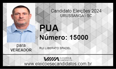 Candidato PUA 2024 - URUSSANGA - Eleições