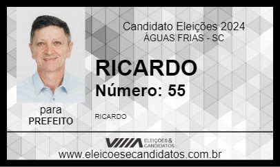 Candidato RICARDO 2024 - ÁGUAS FRIAS - Eleições