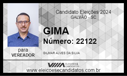 Candidato GIMA 2024 - GALVÃO - Eleições