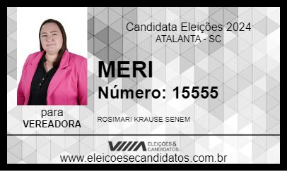 Candidato MERI 2024 - ATALANTA - Eleições