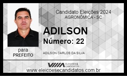 Candidato ADILSON 2024 - AGRONÔMICA - Eleições