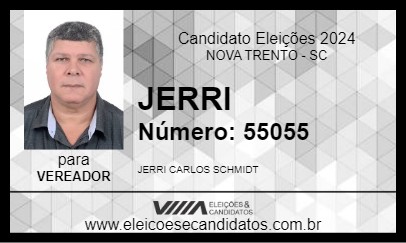 Candidato JERRI 2024 - NOVA TRENTO - Eleições