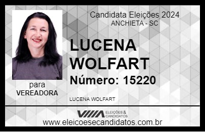 Candidato LUCENA WOLFART 2024 - ANCHIETA - Eleições