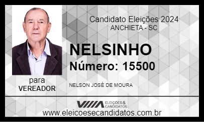 Candidato NELSINHO 2024 - ANCHIETA - Eleições