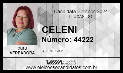 Candidato CELENI 2024 - TIJUCAS - Eleições