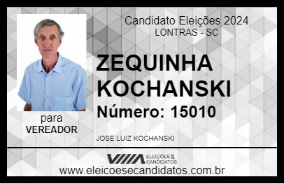 Candidato ZEQUINHA KOCHANSKI 2024 - LONTRAS - Eleições