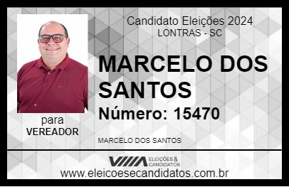 Candidato MARCELO DOS SANTOS 2024 - LONTRAS - Eleições