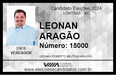 Candidato LEONAN ARAGÃO 2024 - LONTRAS - Eleições