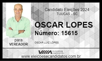 Candidato OSCAR LOPES 2024 - TIJUCAS - Eleições