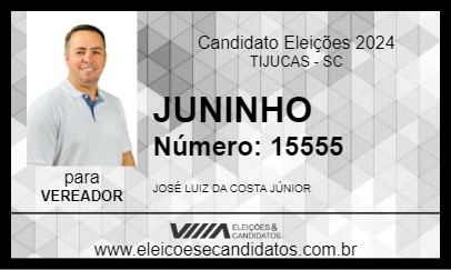 Candidato JUNINHO 2024 - TIJUCAS - Eleições