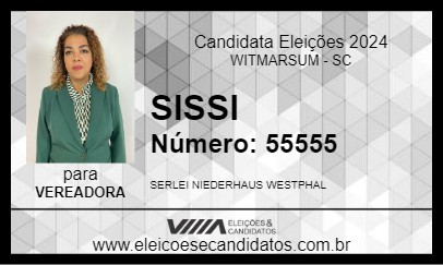 Candidato SISSI 2024 - WITMARSUM - Eleições