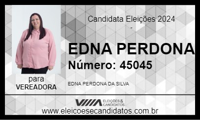 Candidato EDNA PERDONA 2024 - IÇARA - Eleições