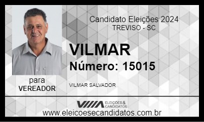 Candidato VILMAR 2024 - TREVISO - Eleições