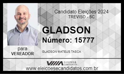 Candidato GLADSON 2024 - TREVISO - Eleições