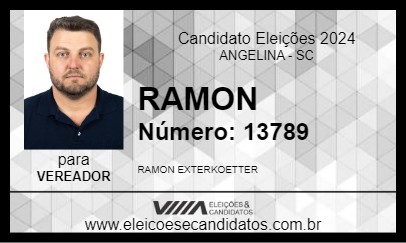 Candidato RAMON 2024 - ANGELINA - Eleições