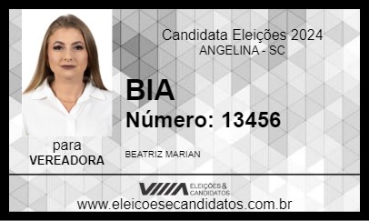 Candidato BIA  2024 - ANGELINA - Eleições