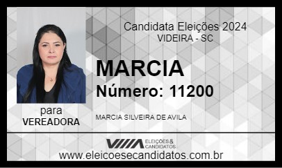 Candidato MARCIA 2024 - VIDEIRA - Eleições