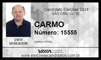 Candidato CARMO 2024 - SÃO CARLOS - Eleições