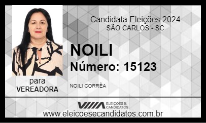 Candidato NOILI 2024 - SÃO CARLOS - Eleições