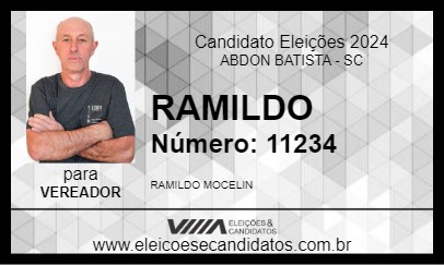 Candidato RAMILDO 2024 - ABDON BATISTA - Eleições