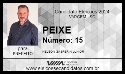 Candidato PEIXE 2024 - VARGEM - Eleições