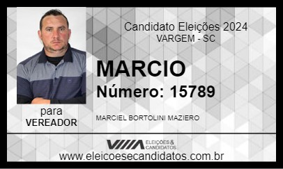 Candidato MARCIO 2024 - VARGEM - Eleições