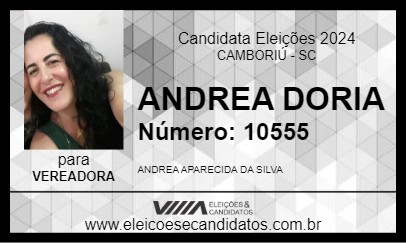 Candidato ANDREA DORIA 2024 - CAMBORIÚ - Eleições