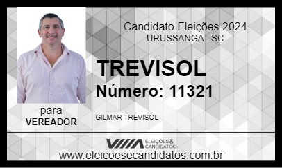 Candidato TREVISOL 2024 - URUSSANGA - Eleições