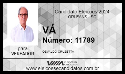 Candidato VÁ 2024 - ORLEANS - Eleições