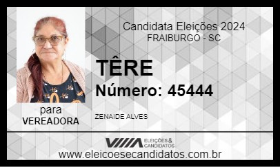 Candidato TÊRE 2024 - FRAIBURGO - Eleições