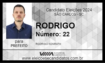 Candidato RODRIGO 2024 - SÃO CARLOS - Eleições