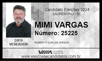 Candidato MIMI VARGAS 2024 - LAURENTINO - Eleições