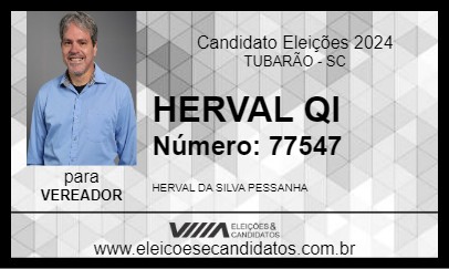 Candidato HERVAL QI 2024 - TUBARÃO - Eleições