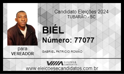 Candidato BIÉL 2024 - TUBARÃO - Eleições