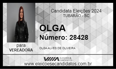 Candidato OLGUINHA 2024 - TUBARÃO - Eleições