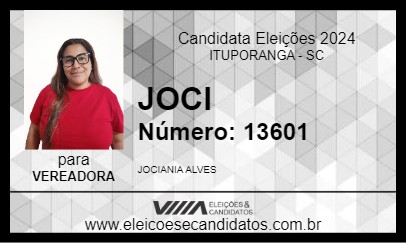 Candidato JOCI 2024 - ITUPORANGA - Eleições