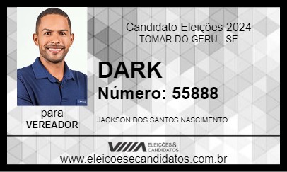 Candidato DARK 2024 - TOMAR DO GERU - Eleições