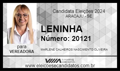 Candidato LENINHA 2024 - ARACAJU - Eleições