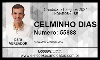 Candidato CELMINHO DIAS 2024 - INDIAROBA - Eleições