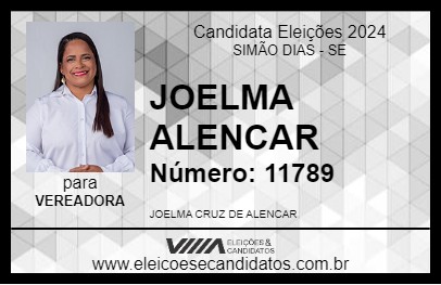 Candidato JOELMA ALENCAR 2024 - SIMÃO DIAS - Eleições