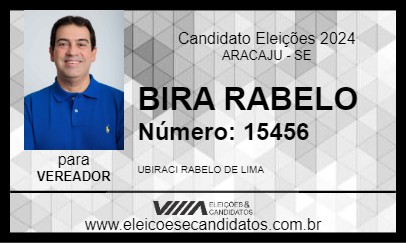 Candidato BIRA RABELO 2024 - ARACAJU - Eleições