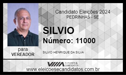 Candidato SILVIO 2024 - PEDRINHAS - Eleições