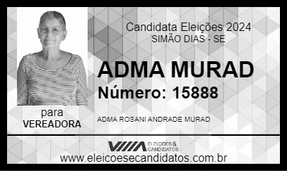 Candidato ADMA MURAD 2024 - SIMÃO DIAS - Eleições