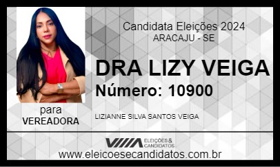 Candidato DRA LIZY VEIGA 2024 - ARACAJU - Eleições