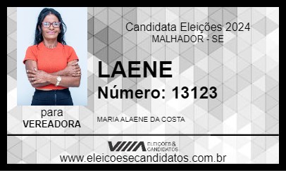 Candidato LAENE 2024 - MALHADOR - Eleições