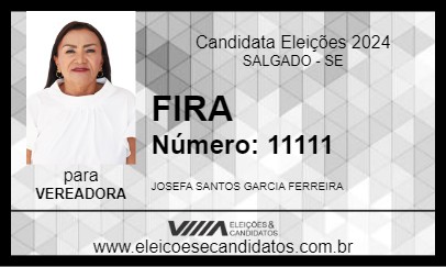 Candidato FIRA 2024 - SALGADO - Eleições