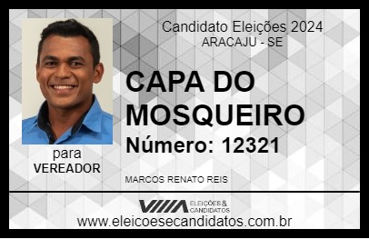 Candidato CAPA DO MOSQUEIRO 2024 - ARACAJU - Eleições